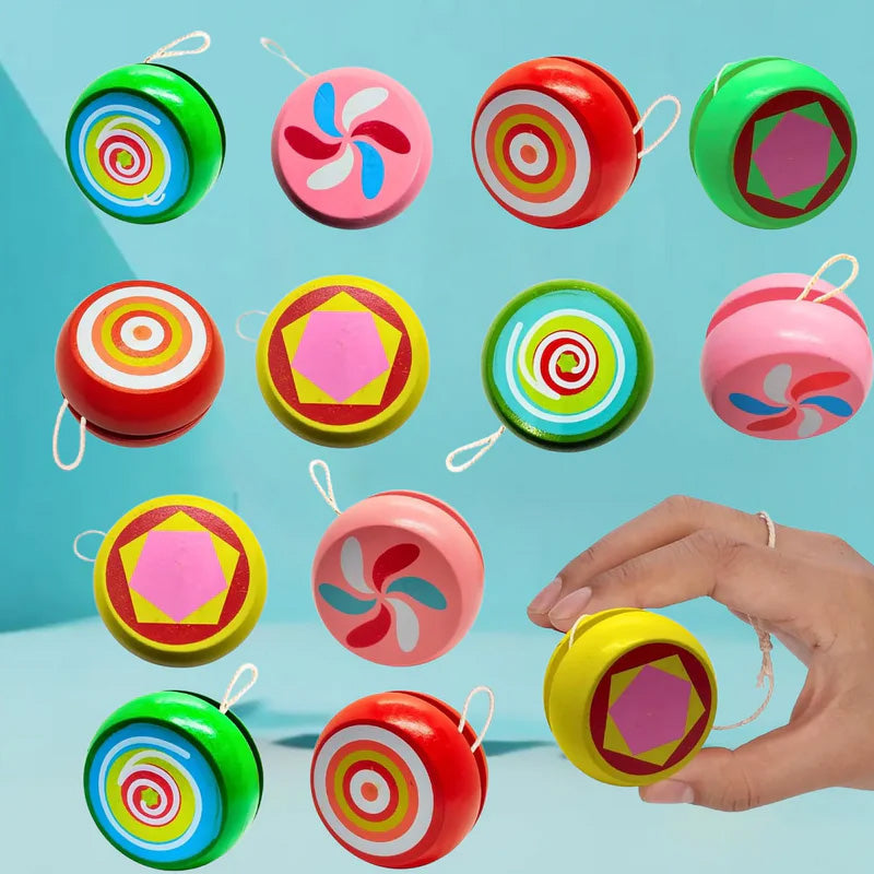 Wooden Yo-Yo Spinner Toy for Kids | Birthday Gifts & Return Gifts