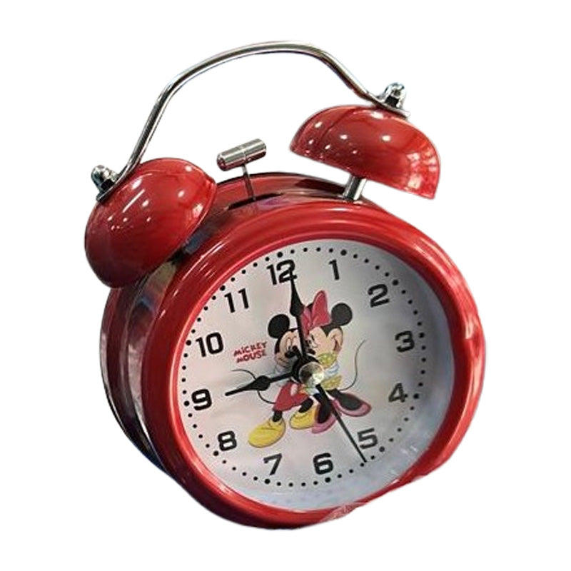MULTI Twin Bell Analog Alarm Clock – Loud Twin Bell Retro Clock for Heavy Sleepers