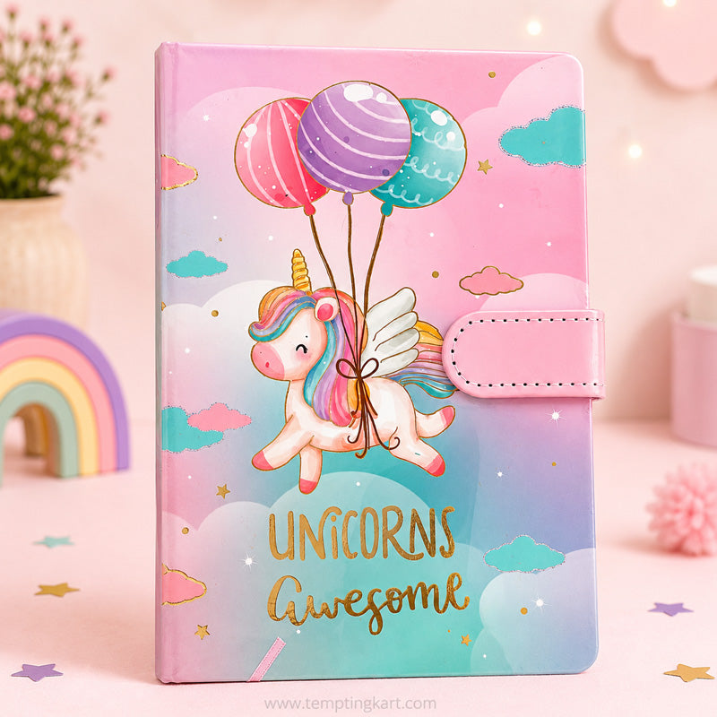 Magnetic Diary | Unicorn & Avengers A5 Magnetic Diaries
