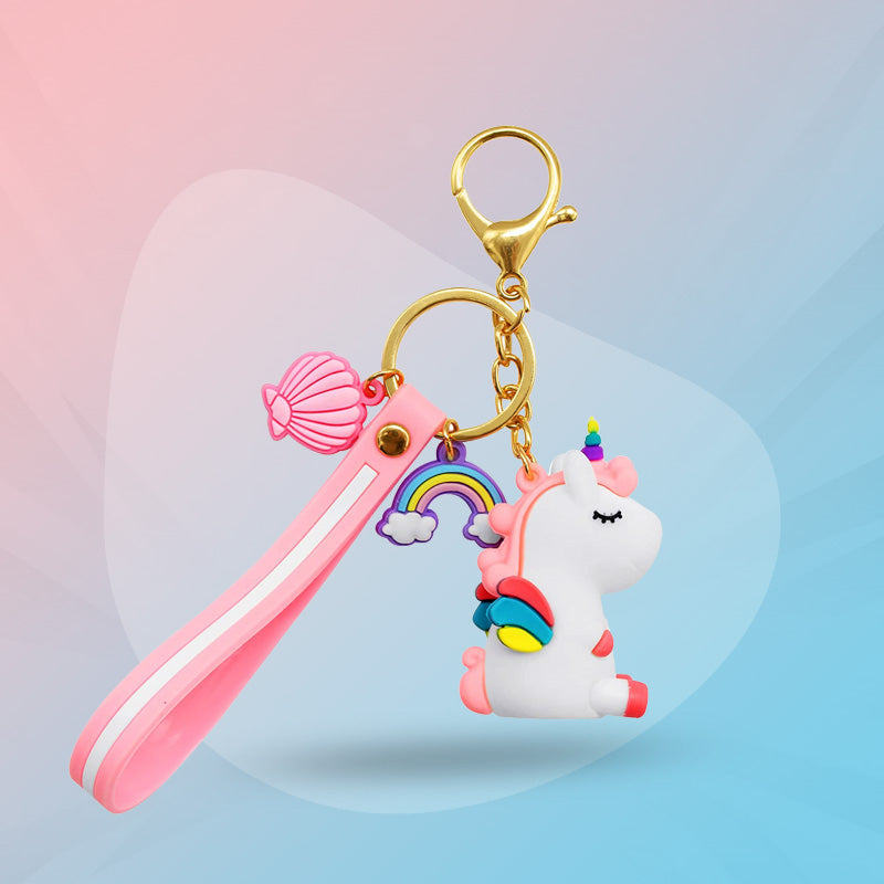 Unicorn Horse Keyring For Children