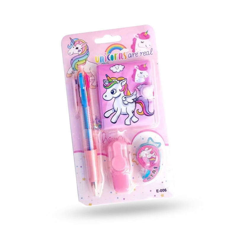 Unicorn Mini Stationery Kit Combo for Kids