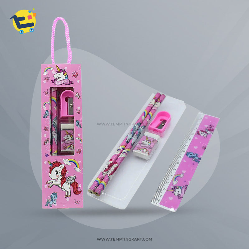 Unicorn Theme Pencil Gift