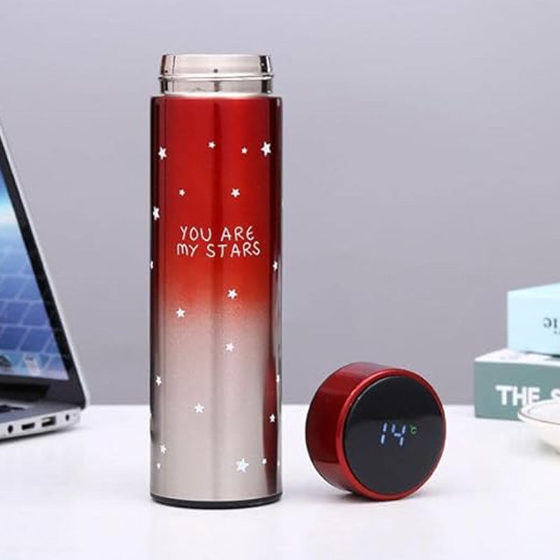 Vacuum Bottle | Stainless Steel Vacuum Bottle with LED Temperature Display (Pack of 1)