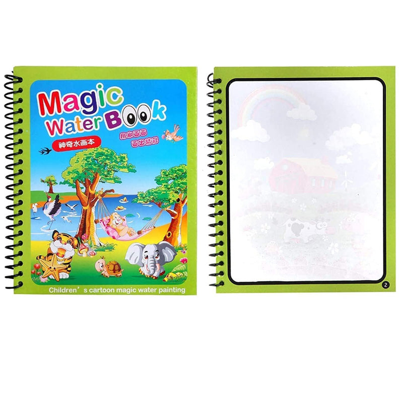 A5 Reusable Magic Water Painting Book with Magic Doodle Pen