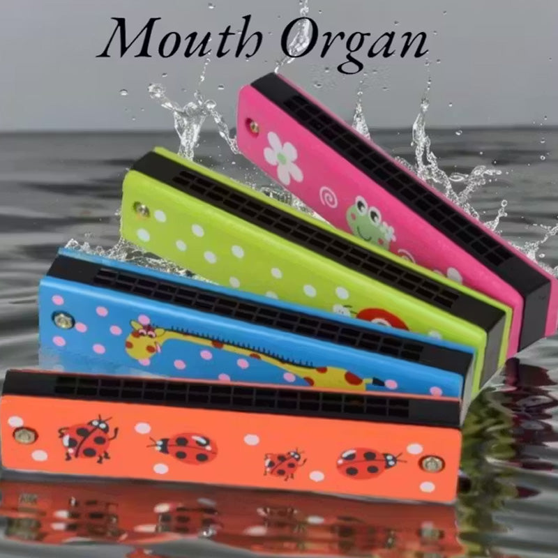 Wooden Mouth Organ for Kids | Musical Toy Harmonica – Best Birthday Gift & Return Gift for Children