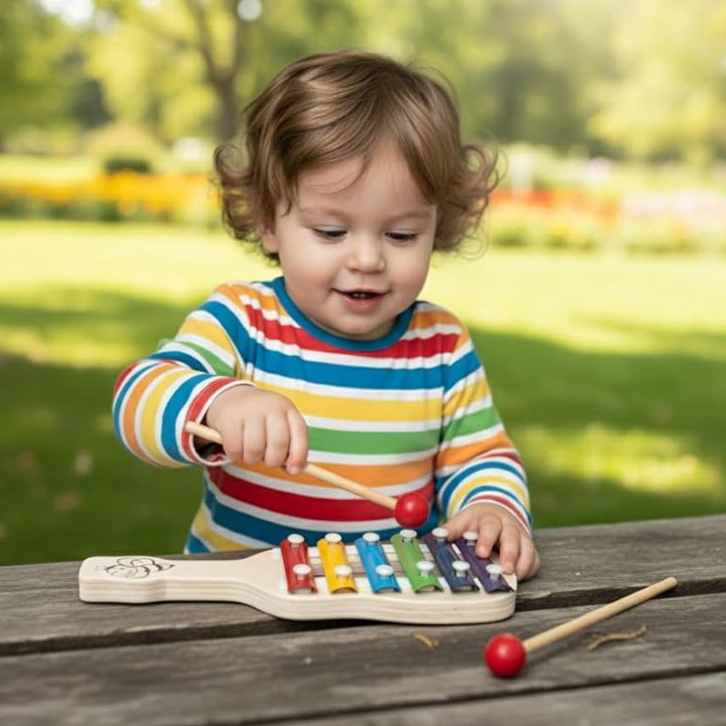 Wooden Xylophone Musical Toy for Kids – Early Learning Music Toy | Birthday Gift